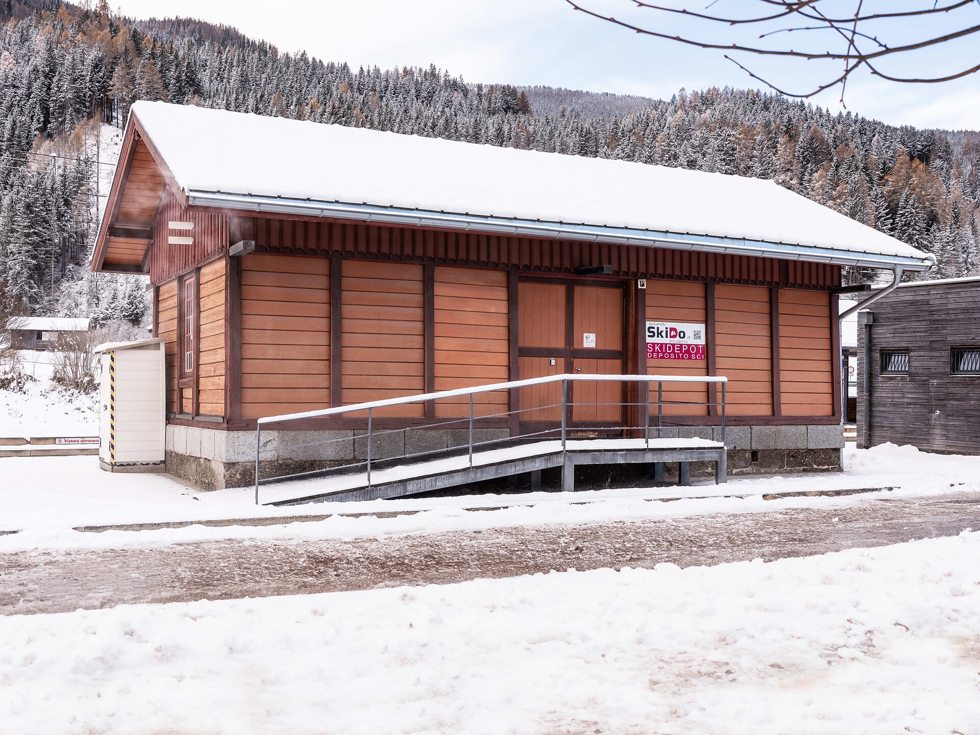 Skidepot Bahnhof Welsberg Welsberg-Taisten 1 suedtirol.info