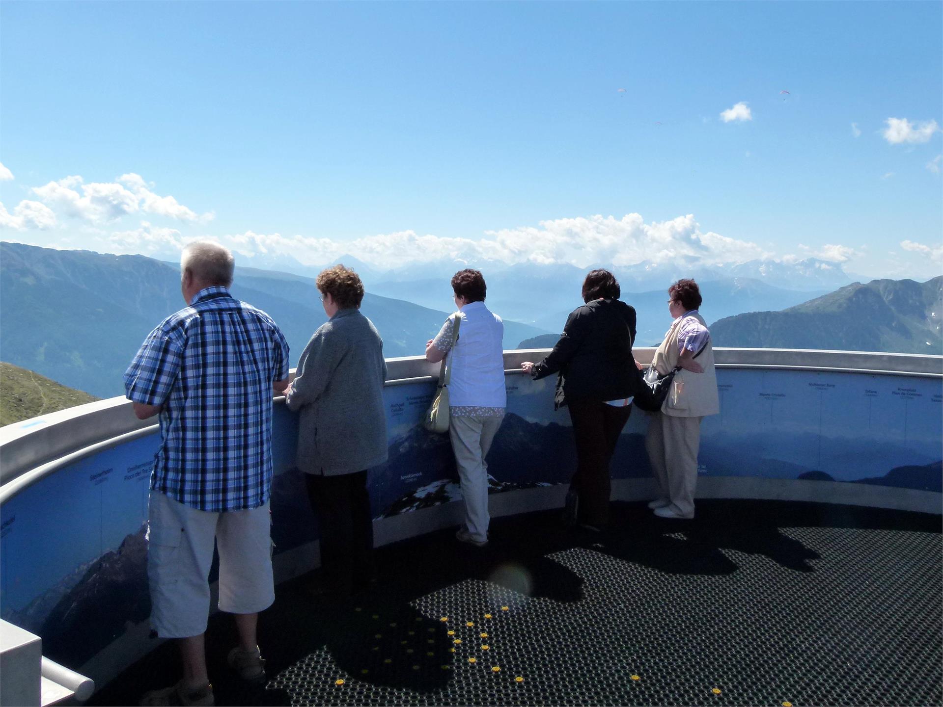 Speikboden: Viewing tower at 2400m Sand in Taufers/Campo Tures 2 suedtirol.info