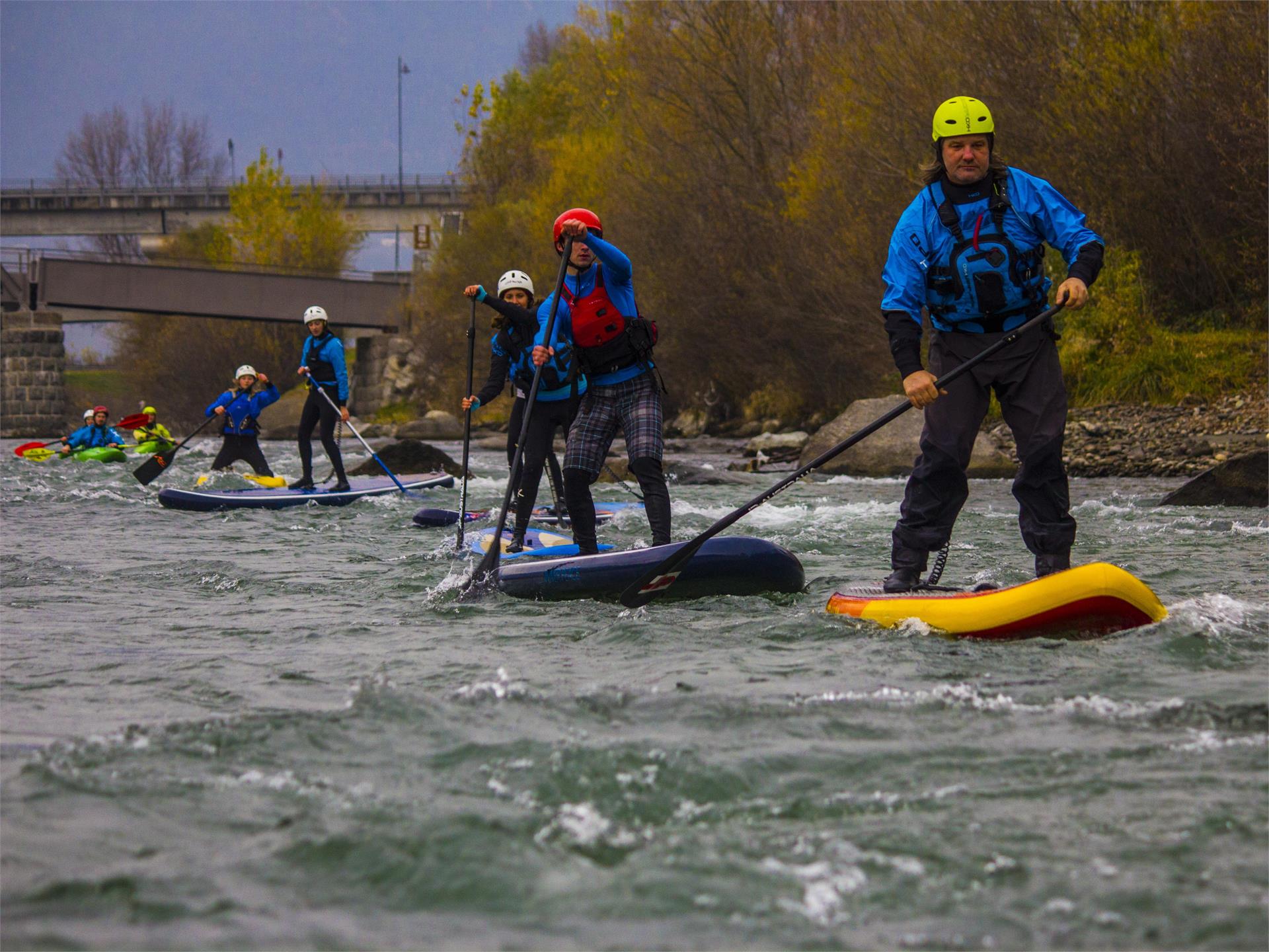Stand Up Paddling (SUP) Rabland Partschins/Parcines 9 suedtirol.info