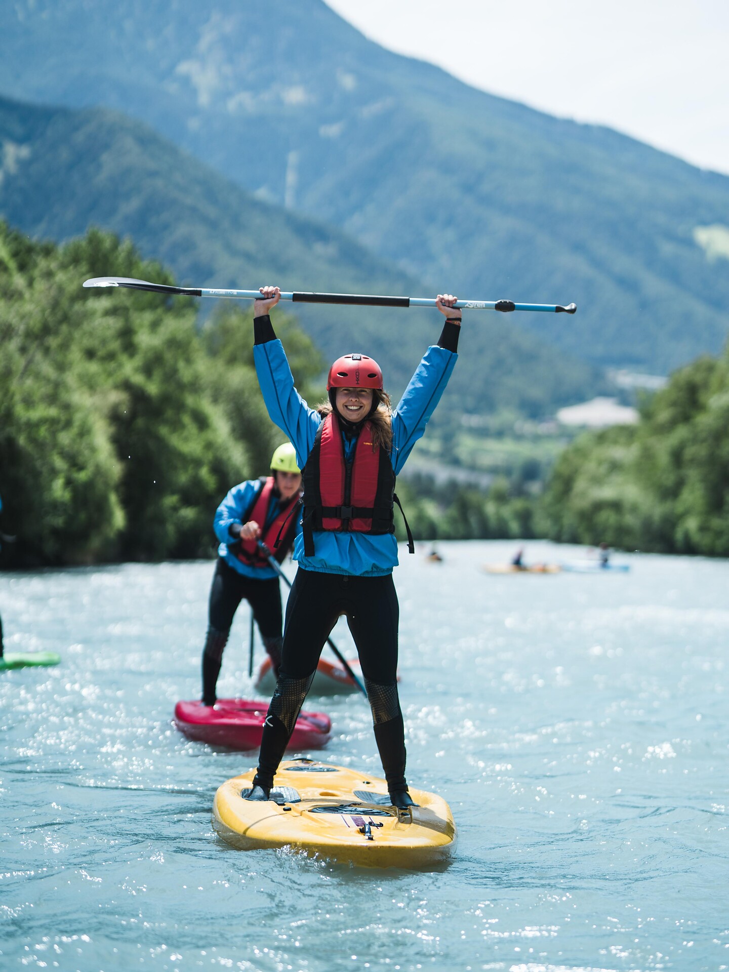 Stand Up Paddling (SUP) a Rablà Parcines 2 suedtirol.info