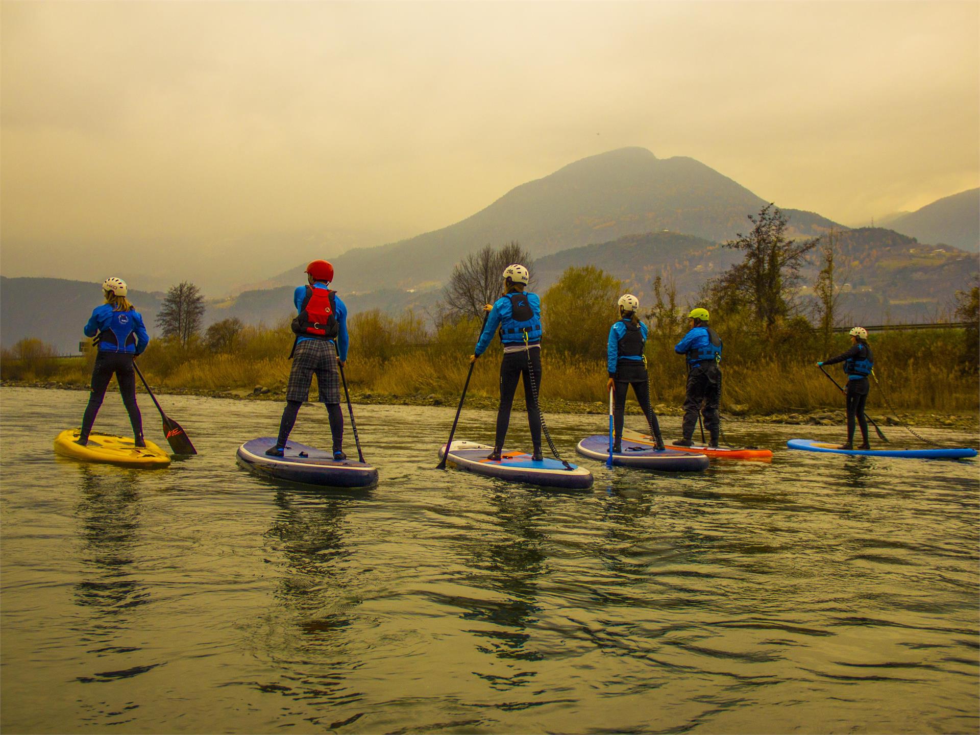 Stand Up Paddling (SUP) Rabland Partschins/Parcines 10 suedtirol.info