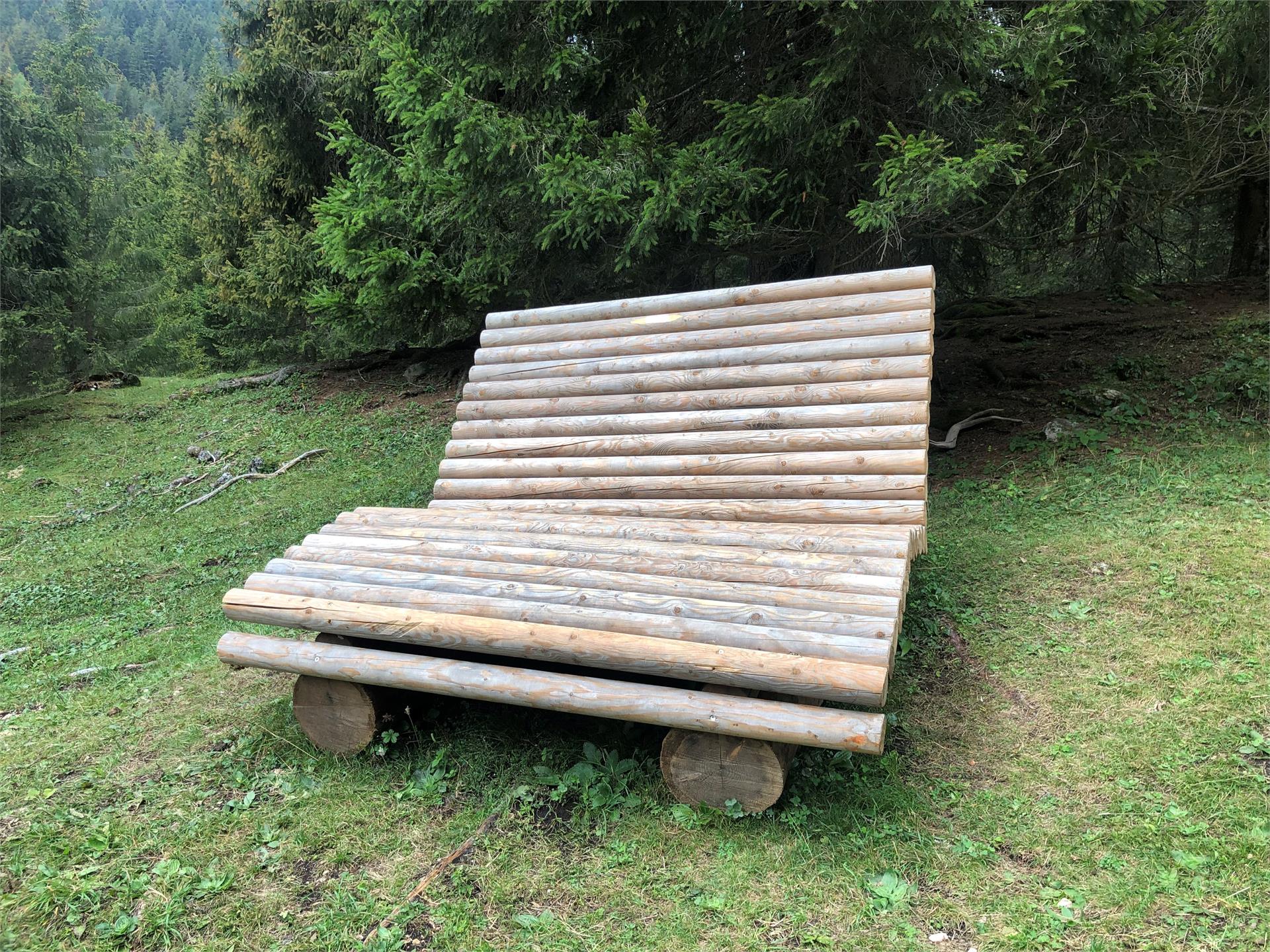 Sonnenliege Rechter Leger Tiers am Rosengarten 1 suedtirol.info