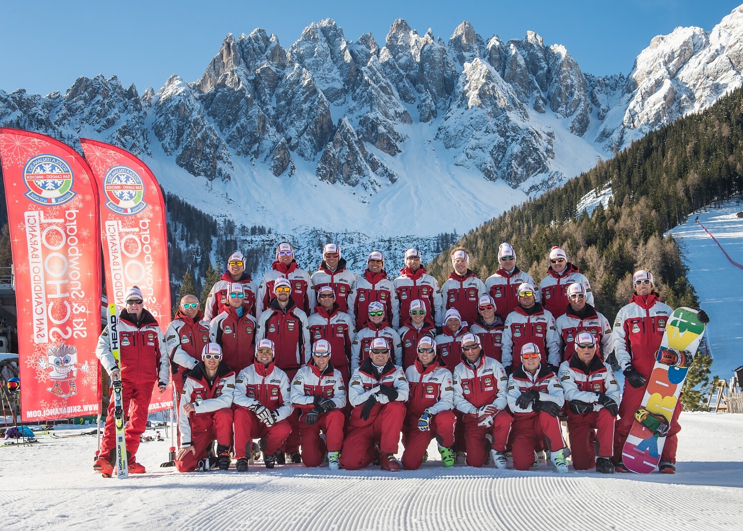 Ski and Snowboarschool San Candido Baranci
