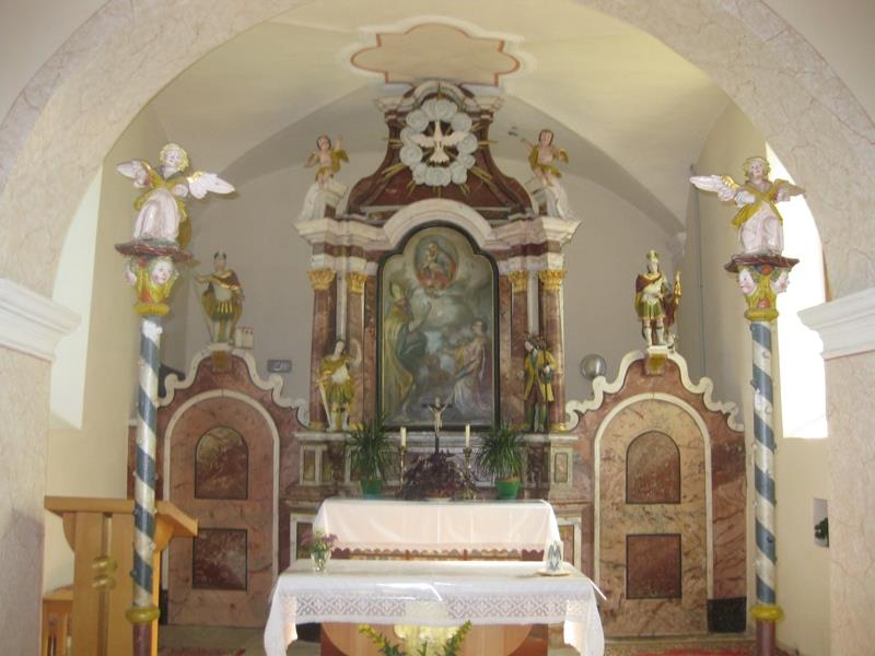 St. Valentin-Kirchlein in der Fraktion Schlaneid Mölten 3 suedtirol.info