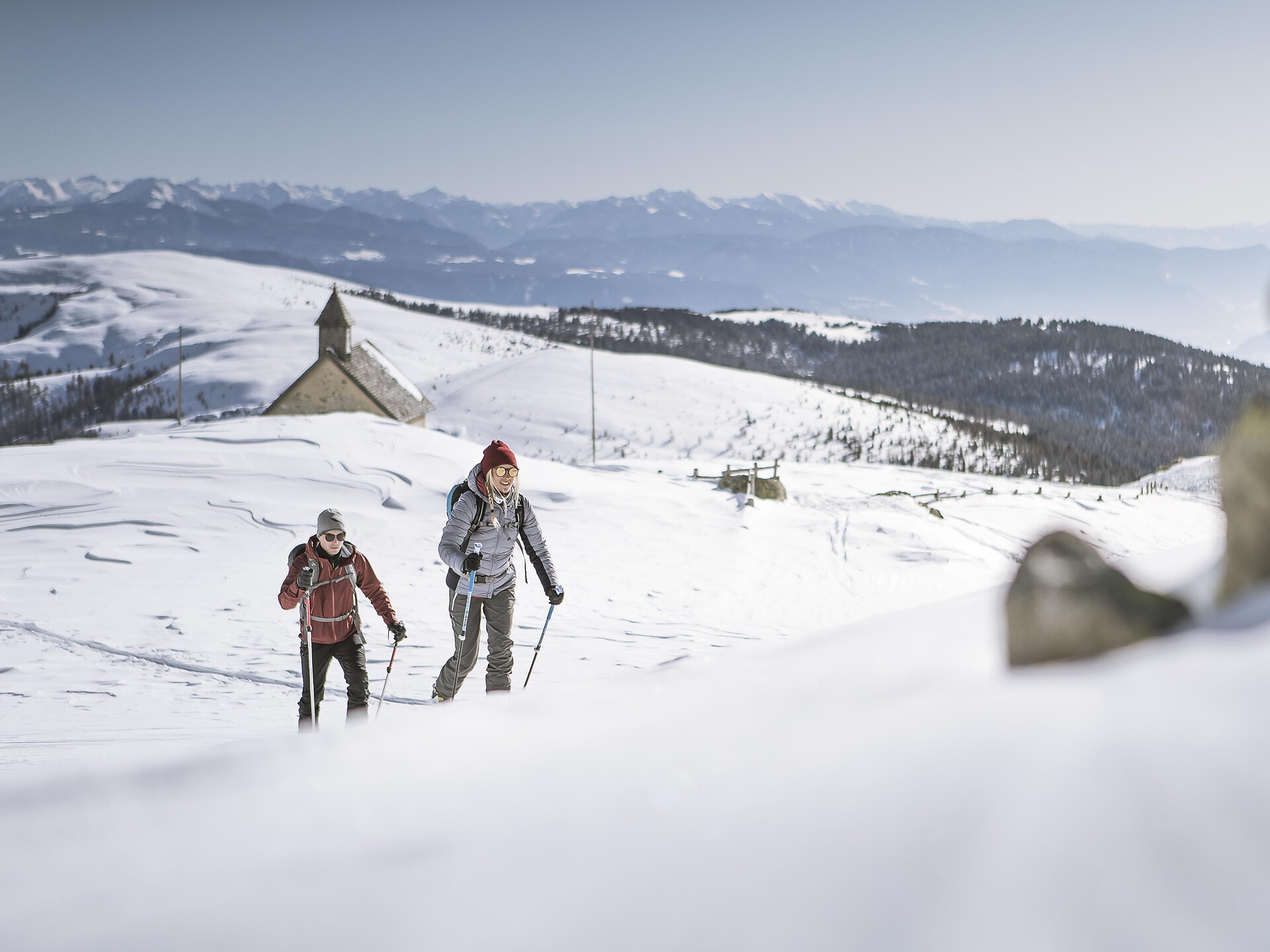Skitouring a Merano 2000