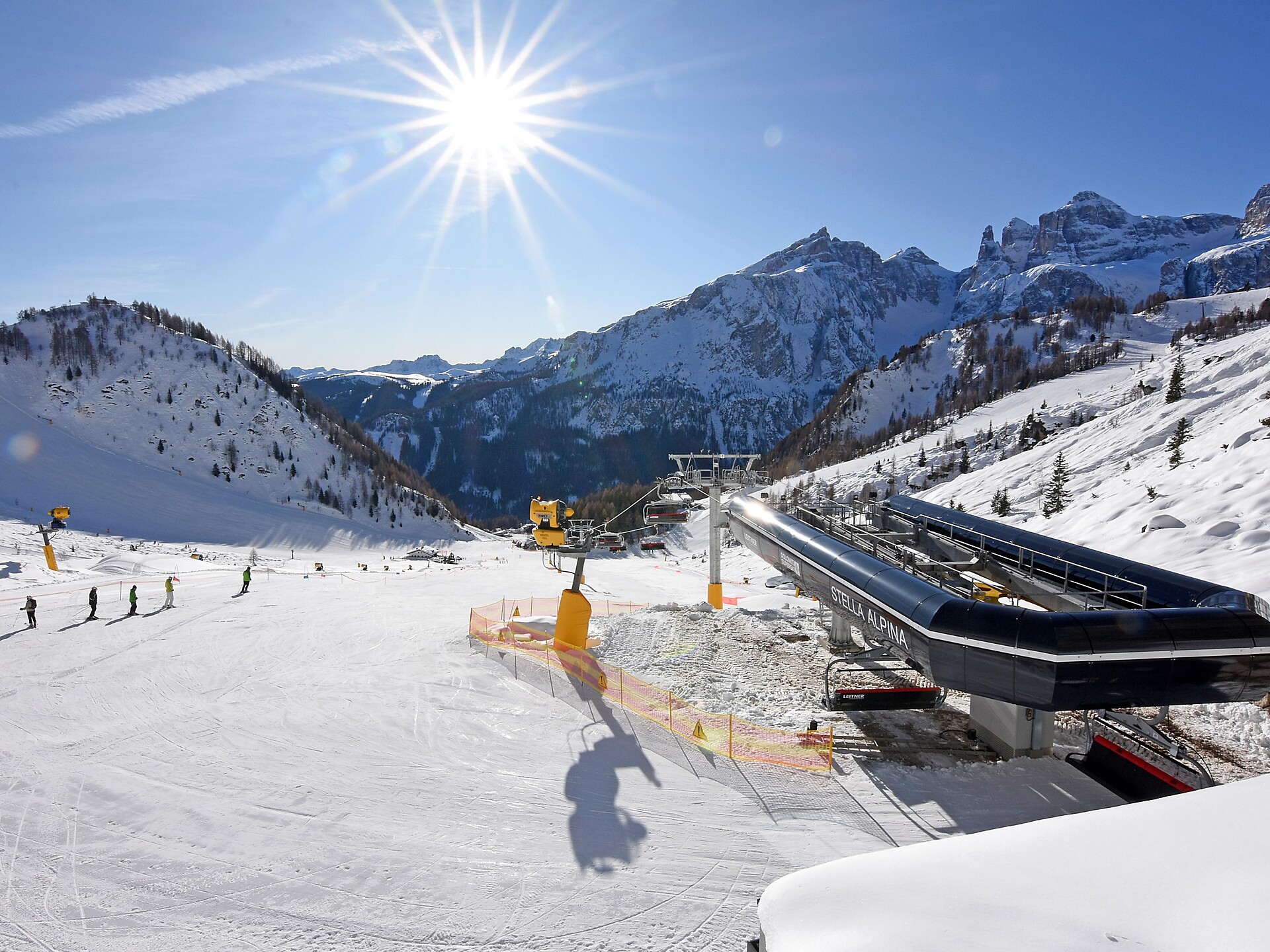 Sciare nella Val Stella Alpina - Regione dolomitica Alta Badia - #1 - suedtirol.info