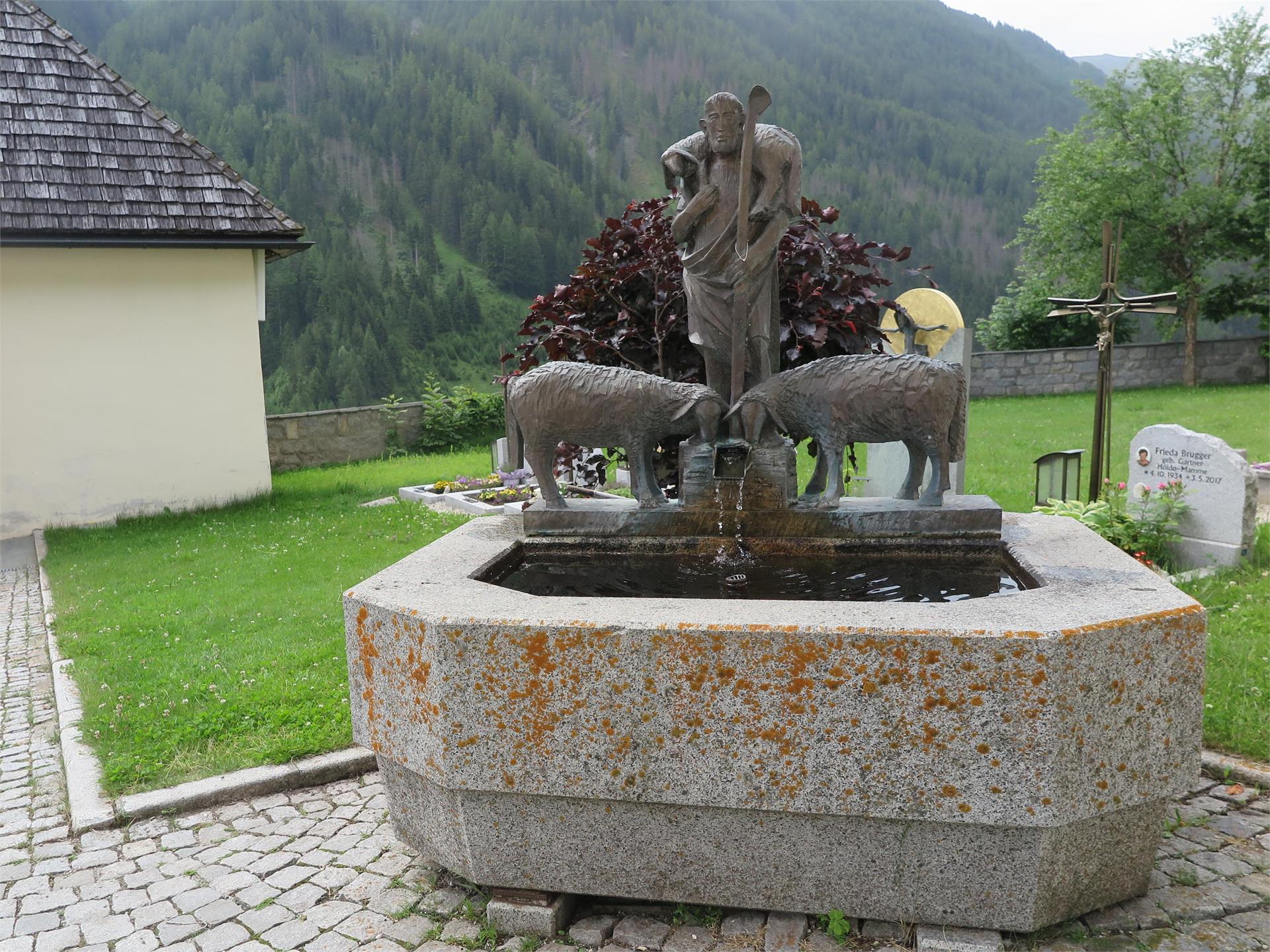 Fontana di acqua potabile S. Giacomo Chiesa Valle Aurina 1 suedtirol.info