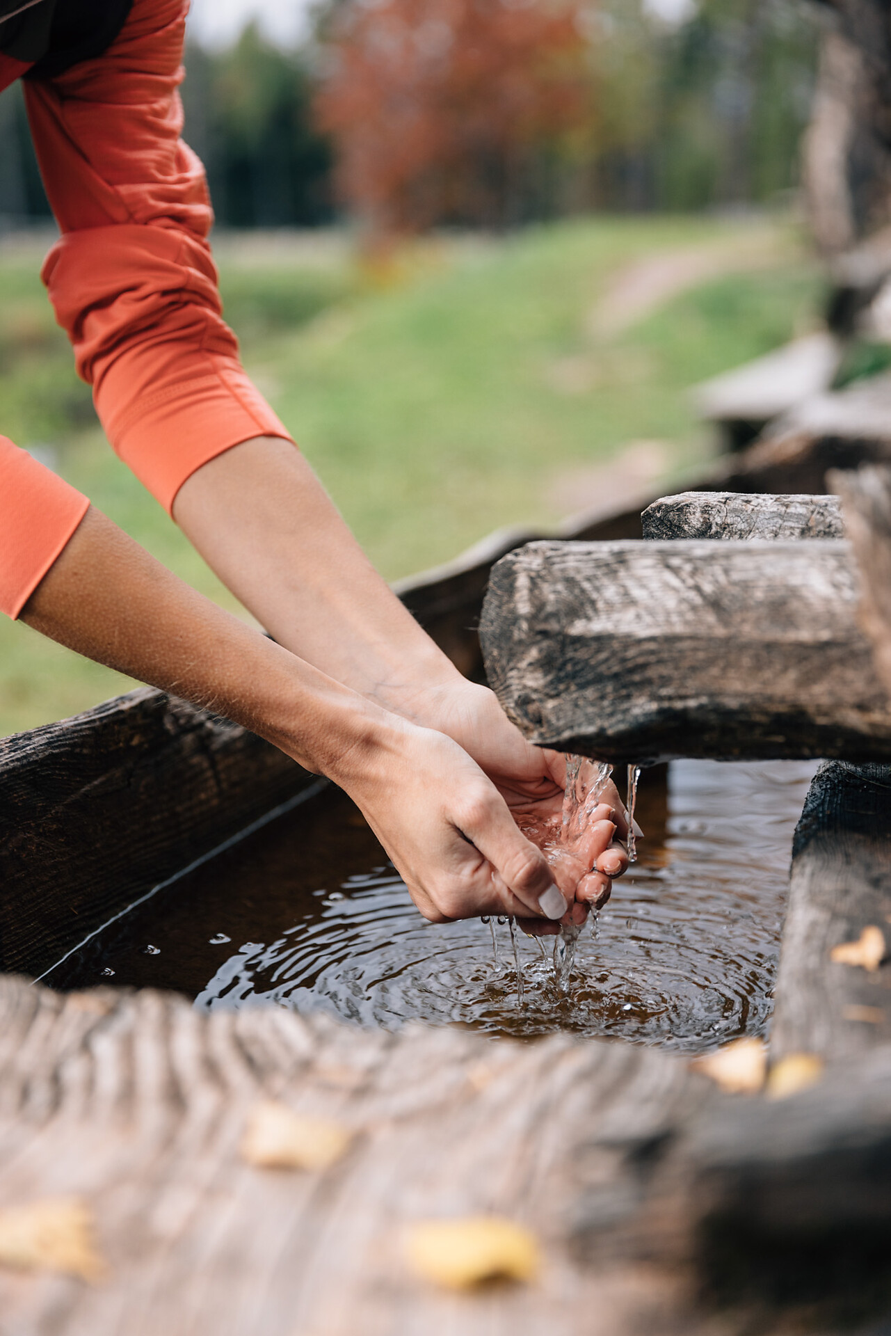 Rispetta la montagna - Distributore di acqua potabile,  Avelengo Paese - Merano e dintorni - #1 - suedtirol.info