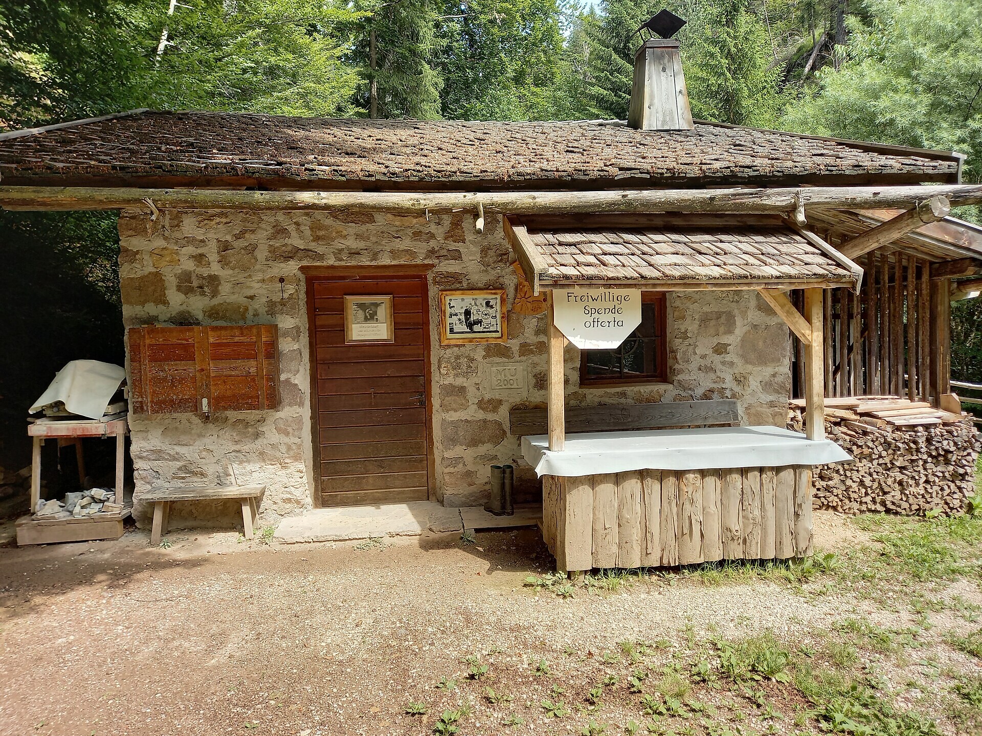 Drinking water fontain Aldein museum of mills (Copy) Aldein/Aldino 1 suedtirol.info