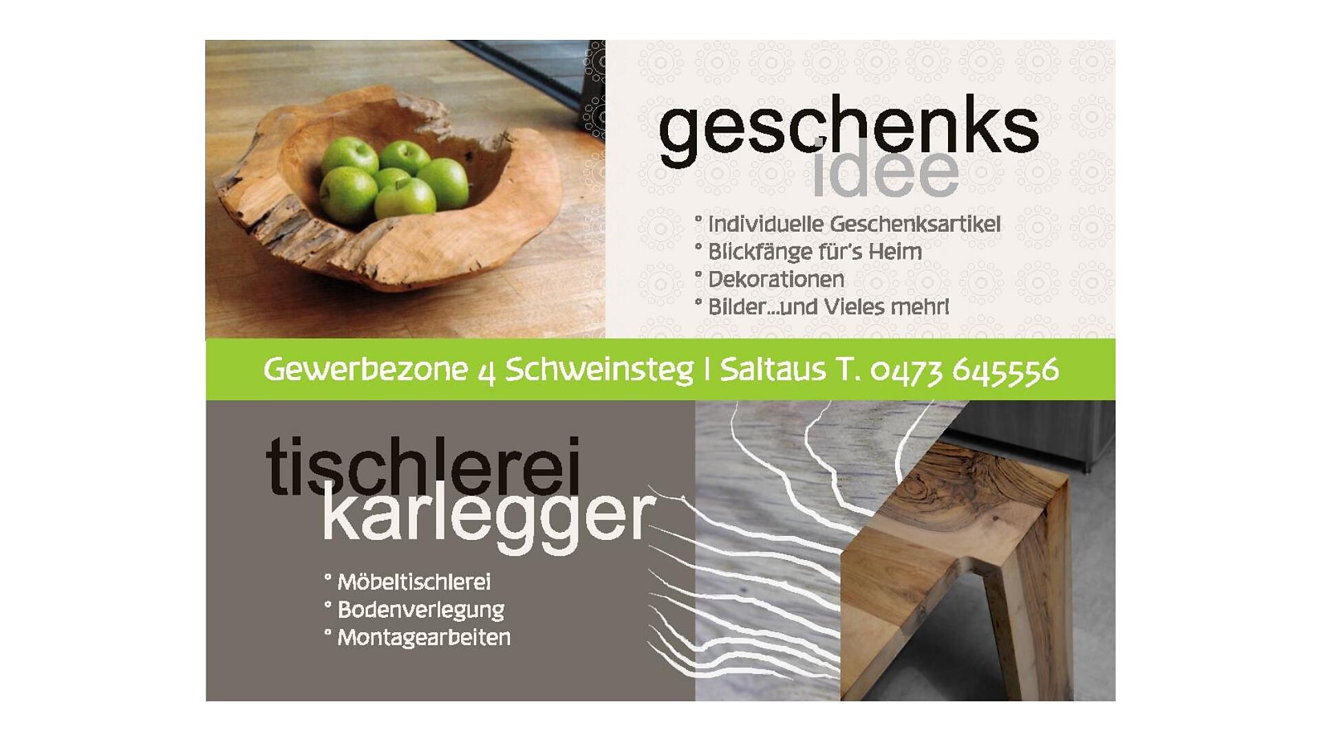 Logo Tischlerei Karlegger