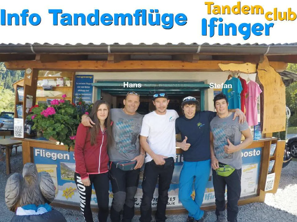 Tandemclub Ifinger paragliding and tandem flights Tscherms/Cermes 2 suedtirol.info