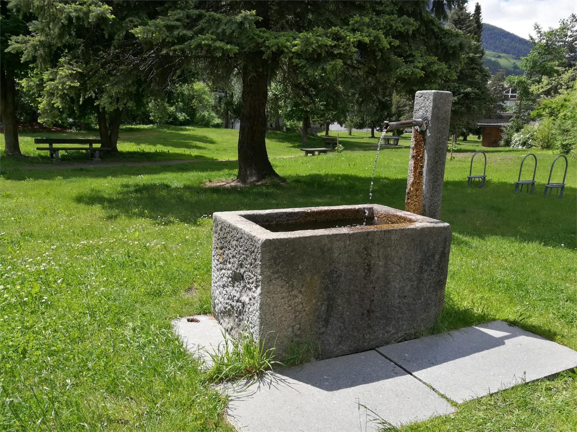 Drinking water fontain Park Dr.-Daimer Sand in Taufers/Campo Tures 1 suedtirol.info