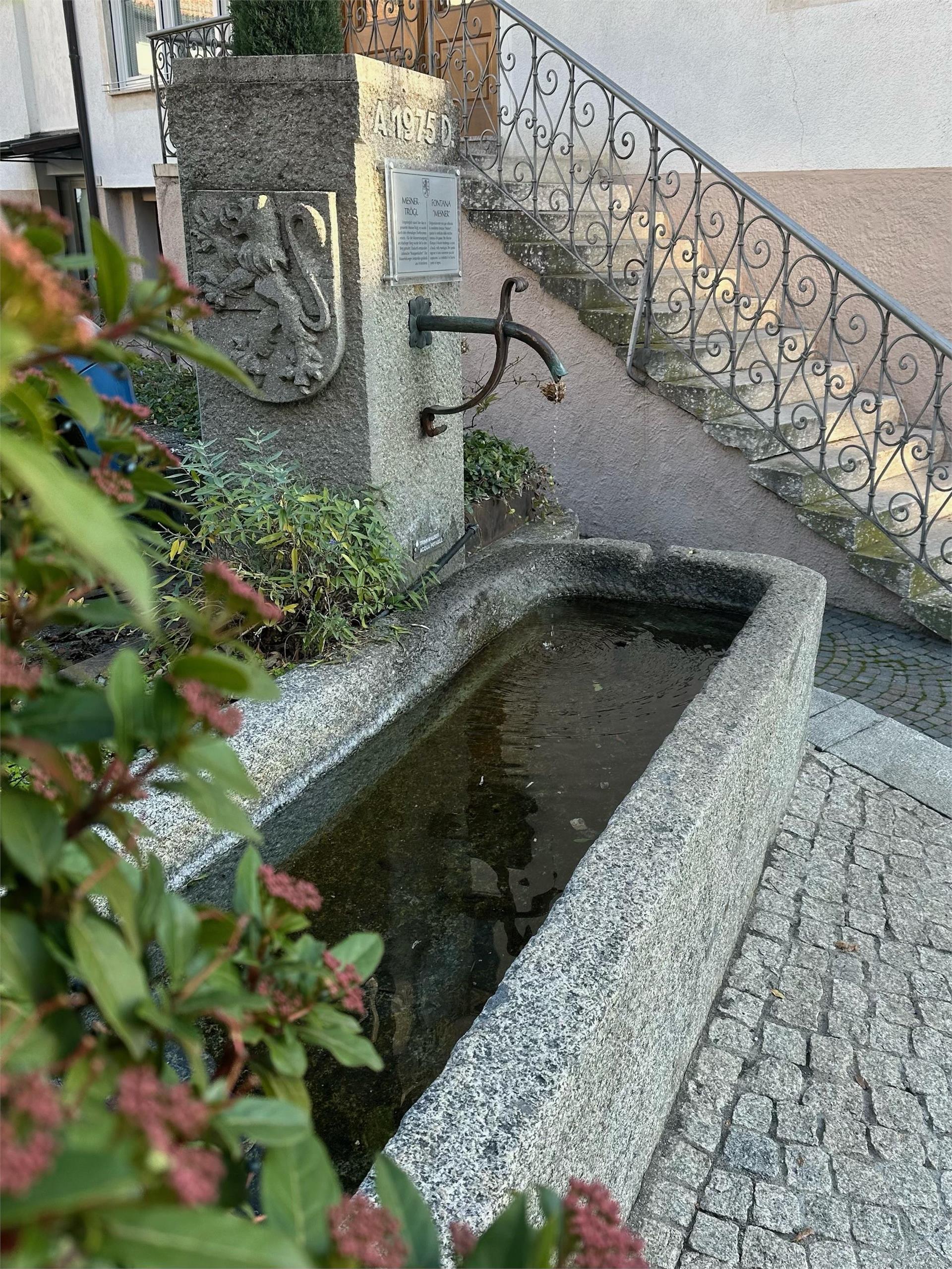 Trinkwasserbrunnen - Hinter dem Rathaus Marling 1 suedtirol.info