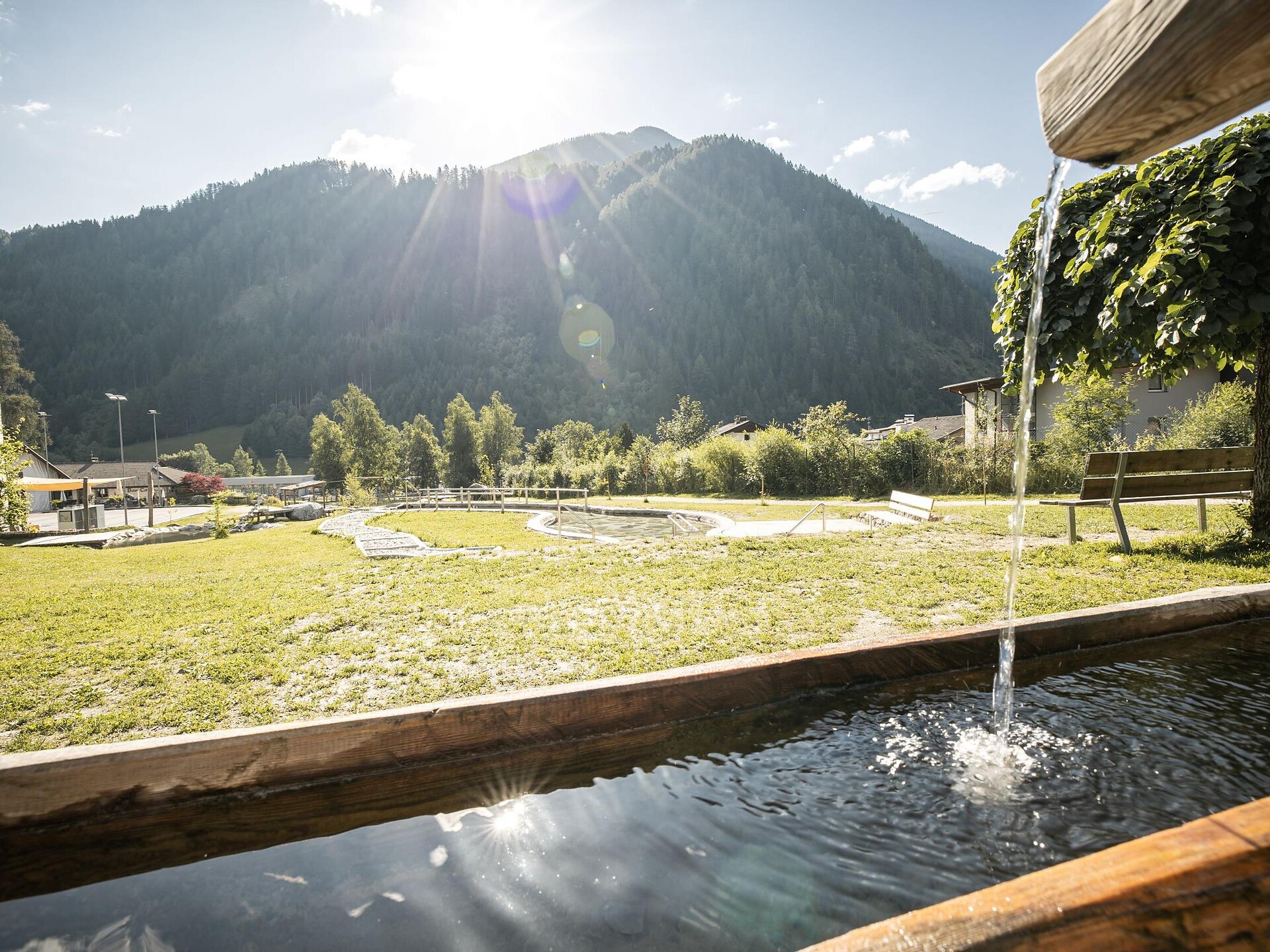 Trinkwasserbrunnen Luttach Wasserpark Ahrntal 1 suedtirol.info