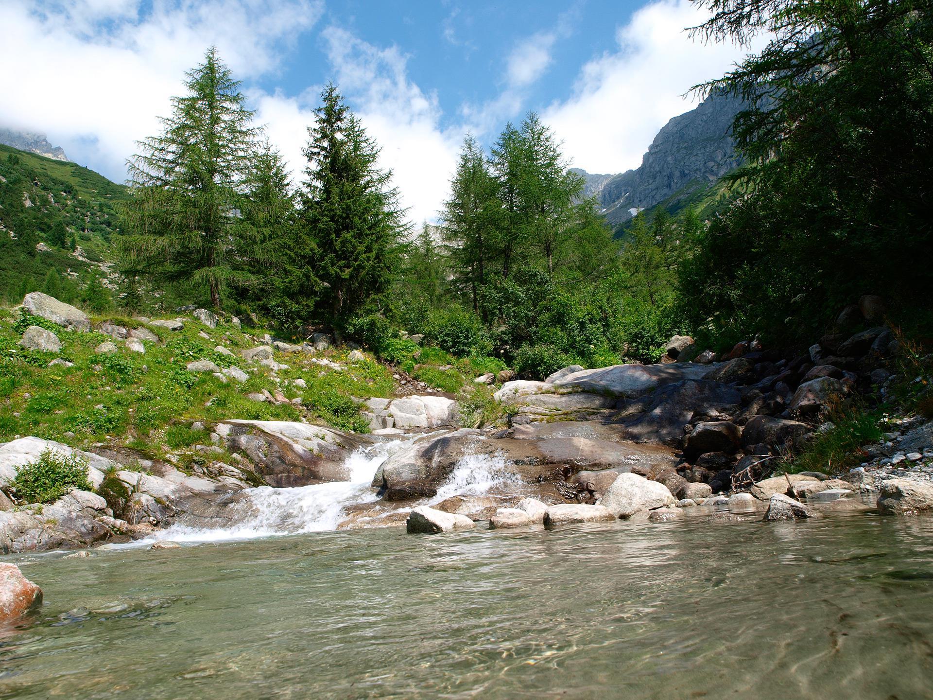 River Ahr/Aurino - between Reinbach river in Winkel/Cantuccio and first bridge at the entrance to Luttach/Lutago Sand in Taufers/Campo Tures 1 suedtirol.info