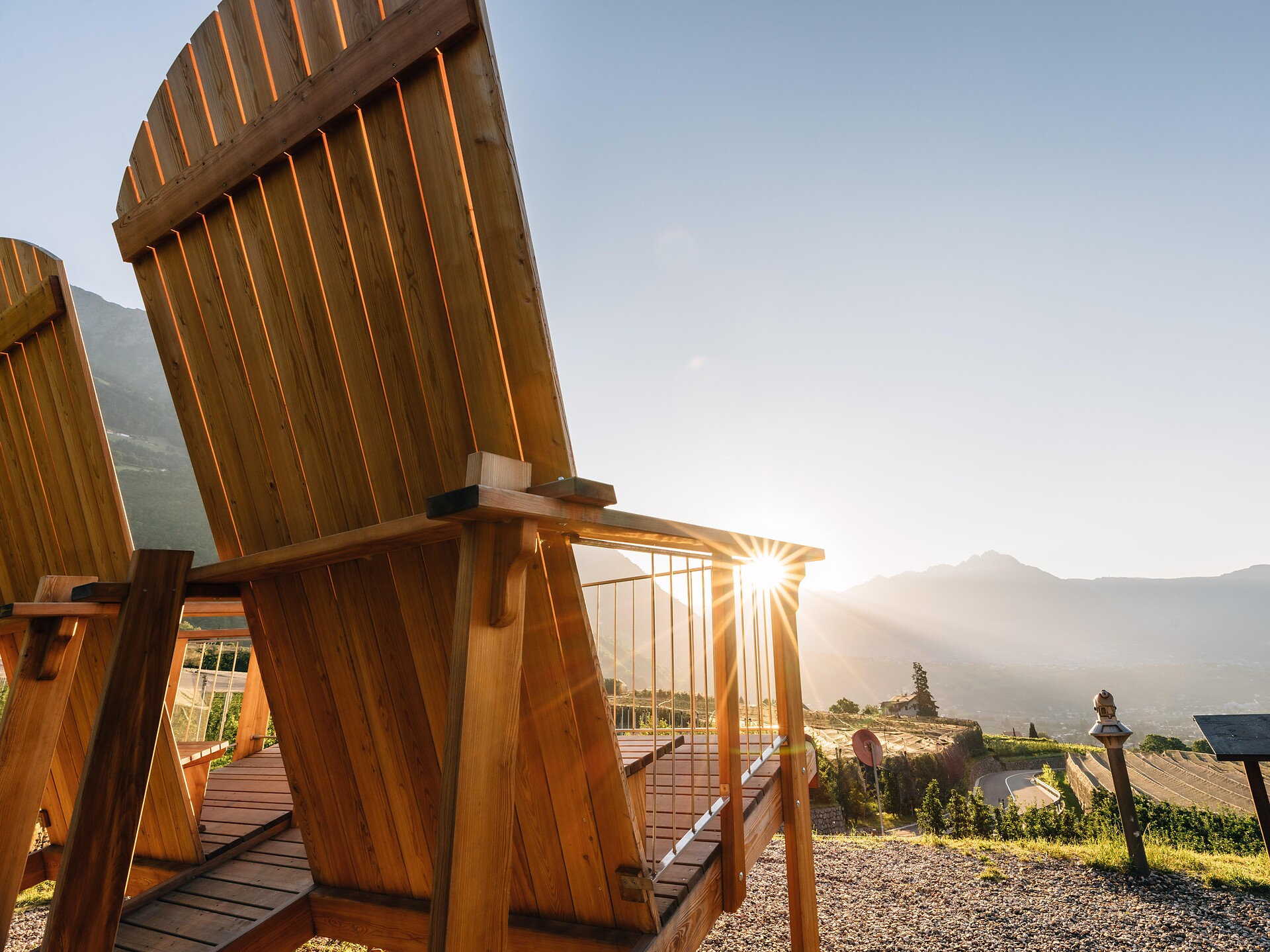 Trauttmansdorffer Thronsessel Etschradweg - Meran und Umgebung - #1 - suedtirol.info