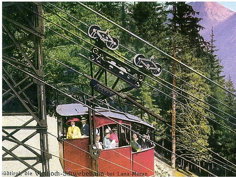 Technikmonument Seilbahn Vigiljoch