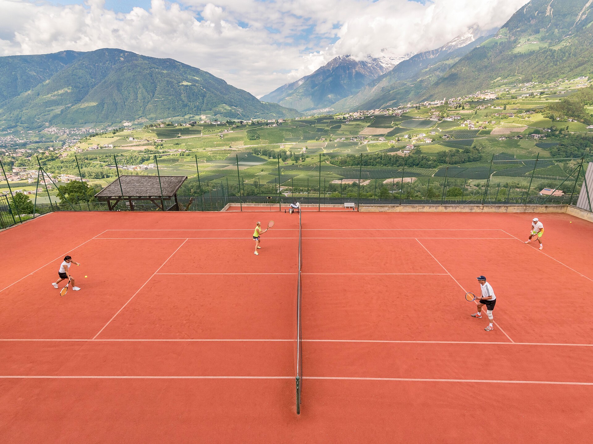 Taushof - campi da tennis Scena 1 suedtirol.info
