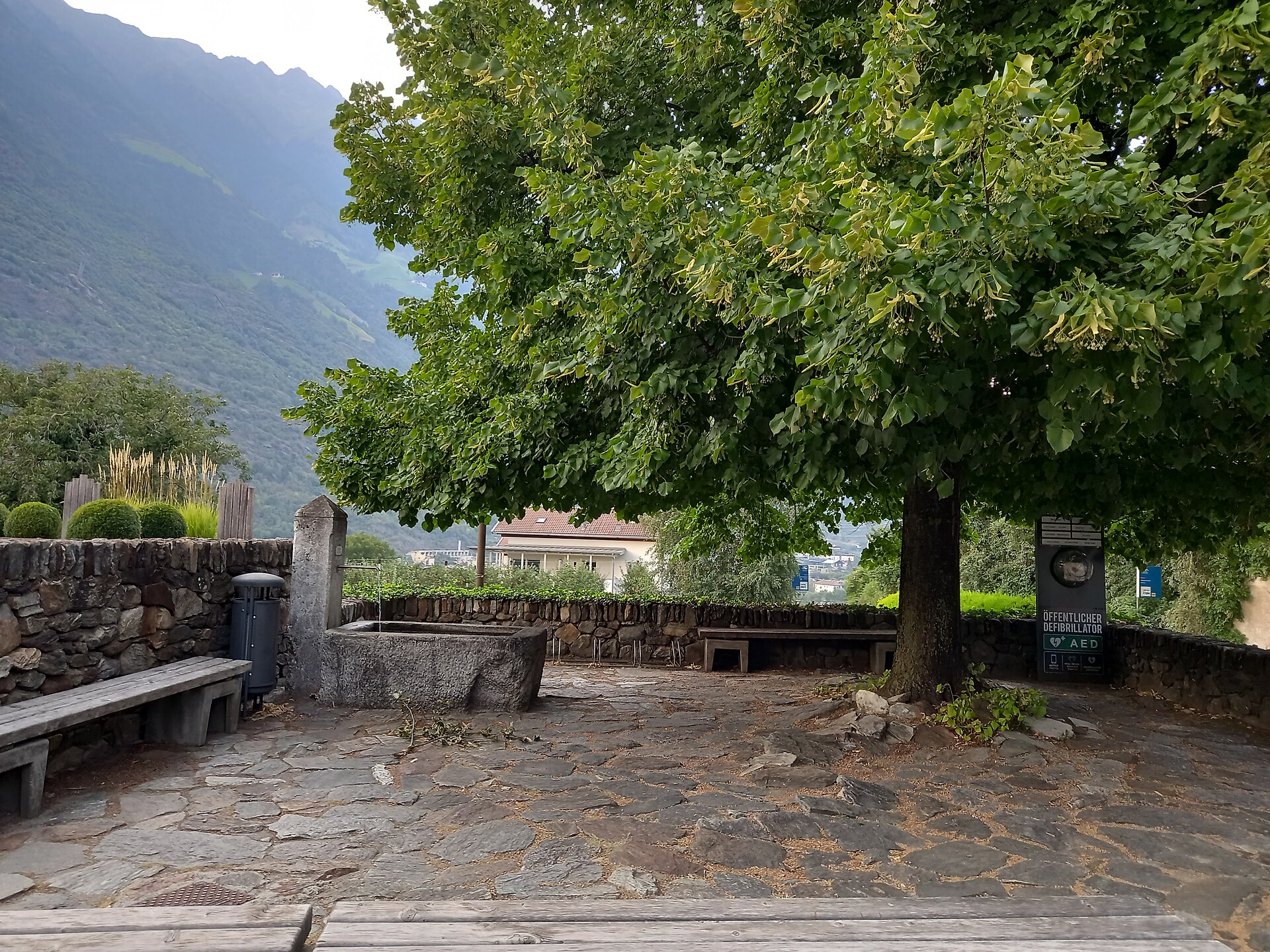 Drinking water refill point: Place in the centre Tschirland - Meran/Merano and environs - #2 - suedtirol.info
