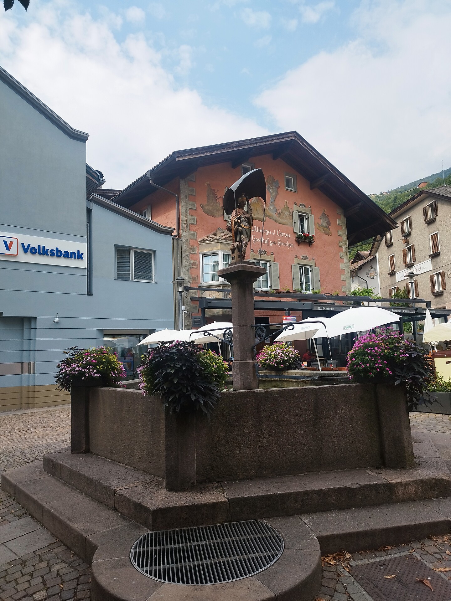Drinking fountain at piazza tinne