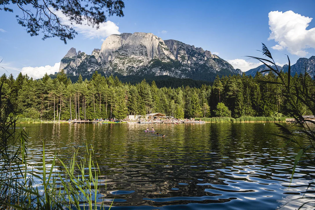 Völser Weiher lake