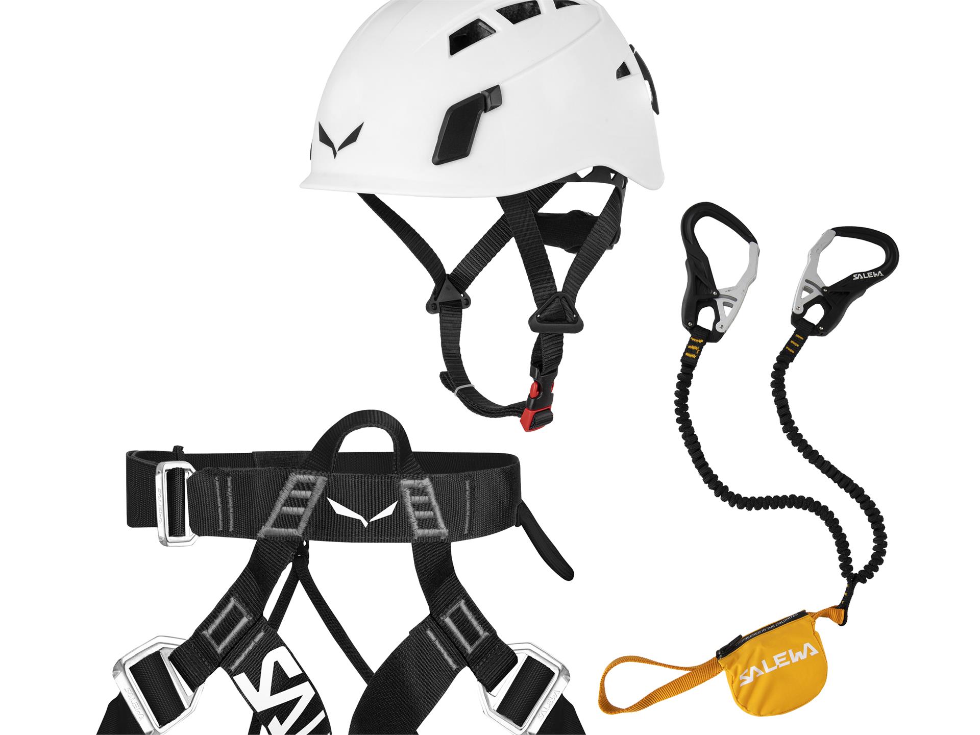 Noleggio set via ferrata Tirol Sport Tirolo 1 suedtirol.info