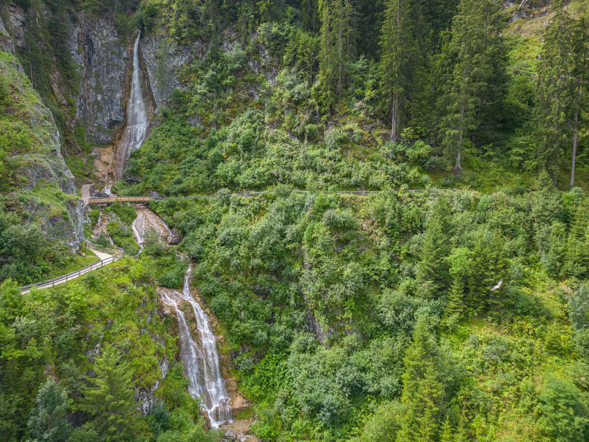Wasserfall Tervela in St. Christina St.Christina in Gröden 2 suedtirol.info