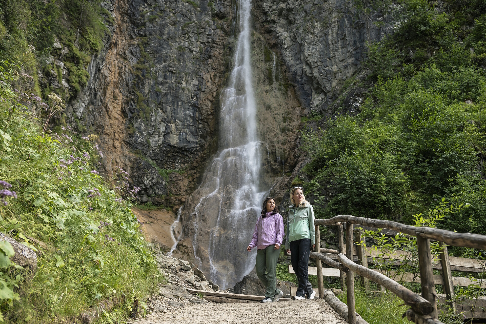 Cascata Tervela a S. Cristina - Regione dolomitica Val Gardena - #3 - suedtirol.info