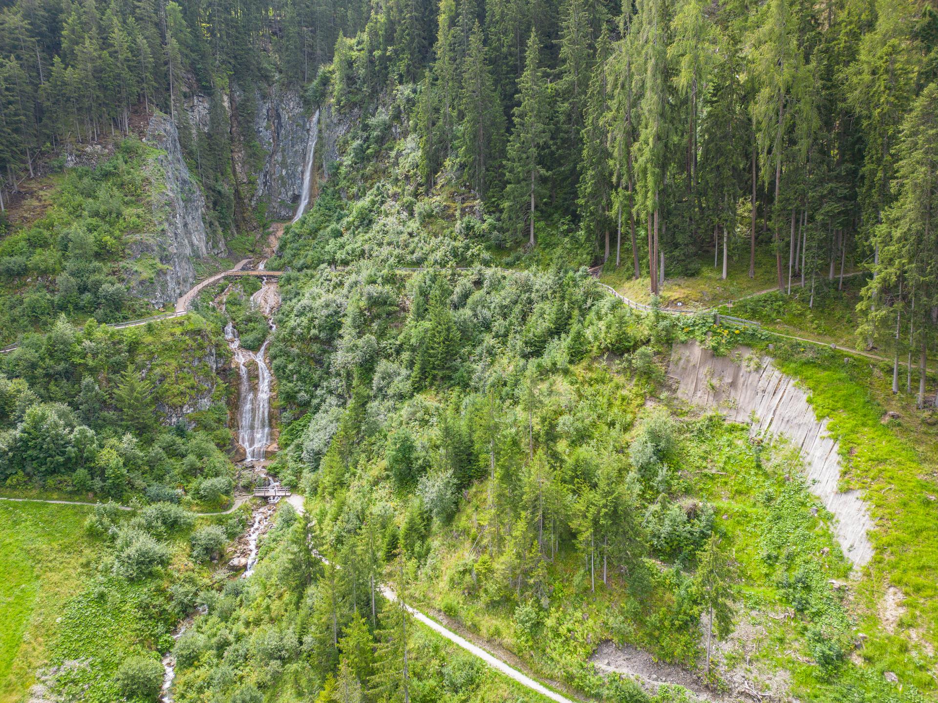 Wasserfall Tervela in St. Christina St.Christina in Gröden 3 suedtirol.info