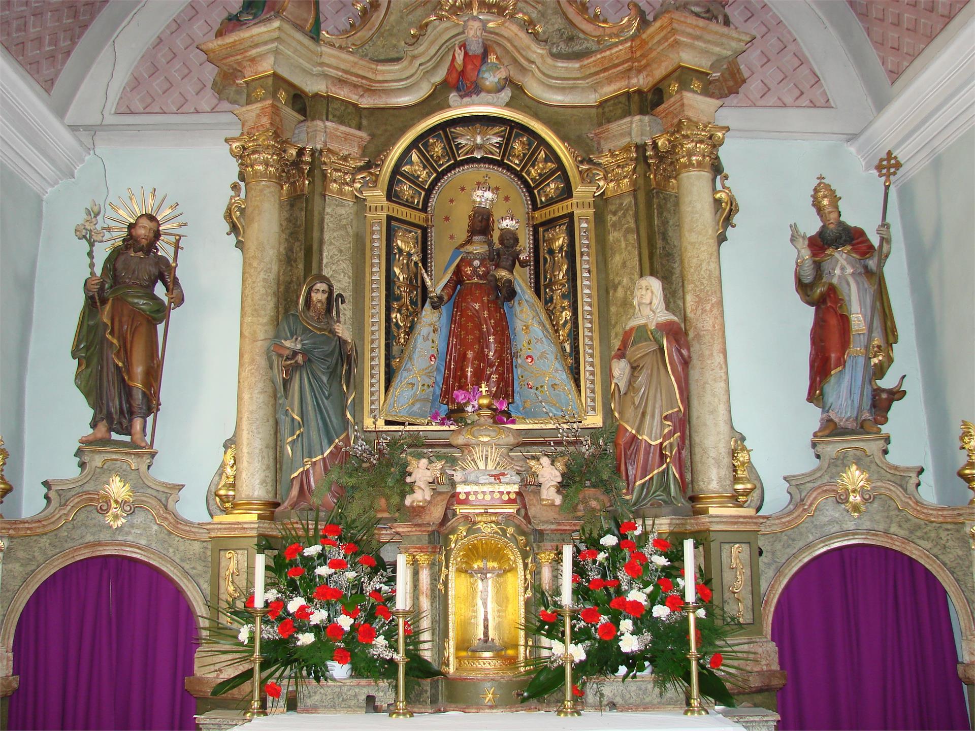 Wallfahrtskirche Maria Saalen St.Lorenzen 2 suedtirol.info