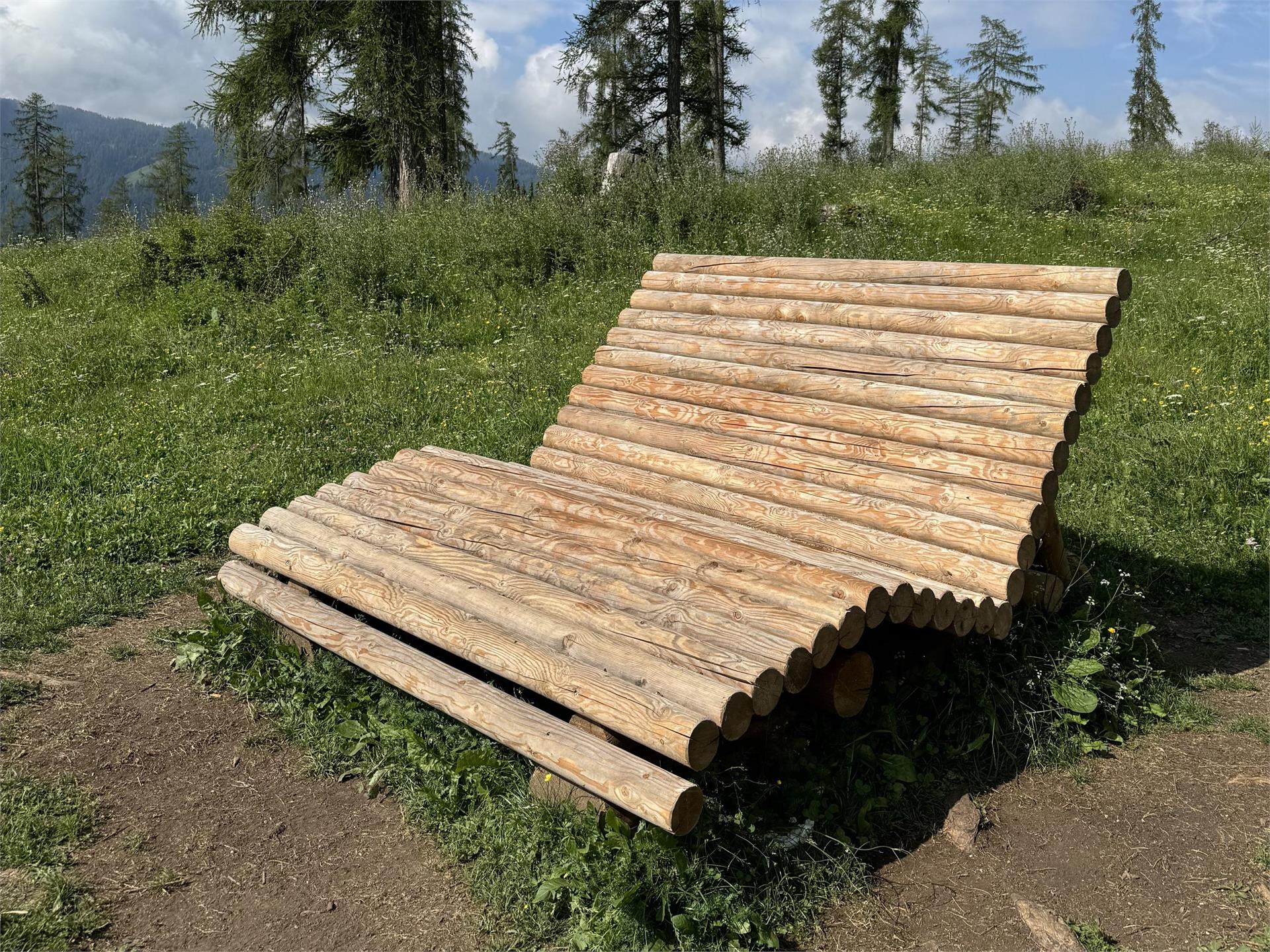 Sonnenliege Wuhnleger Tiers am Rosengarten 1 suedtirol.info