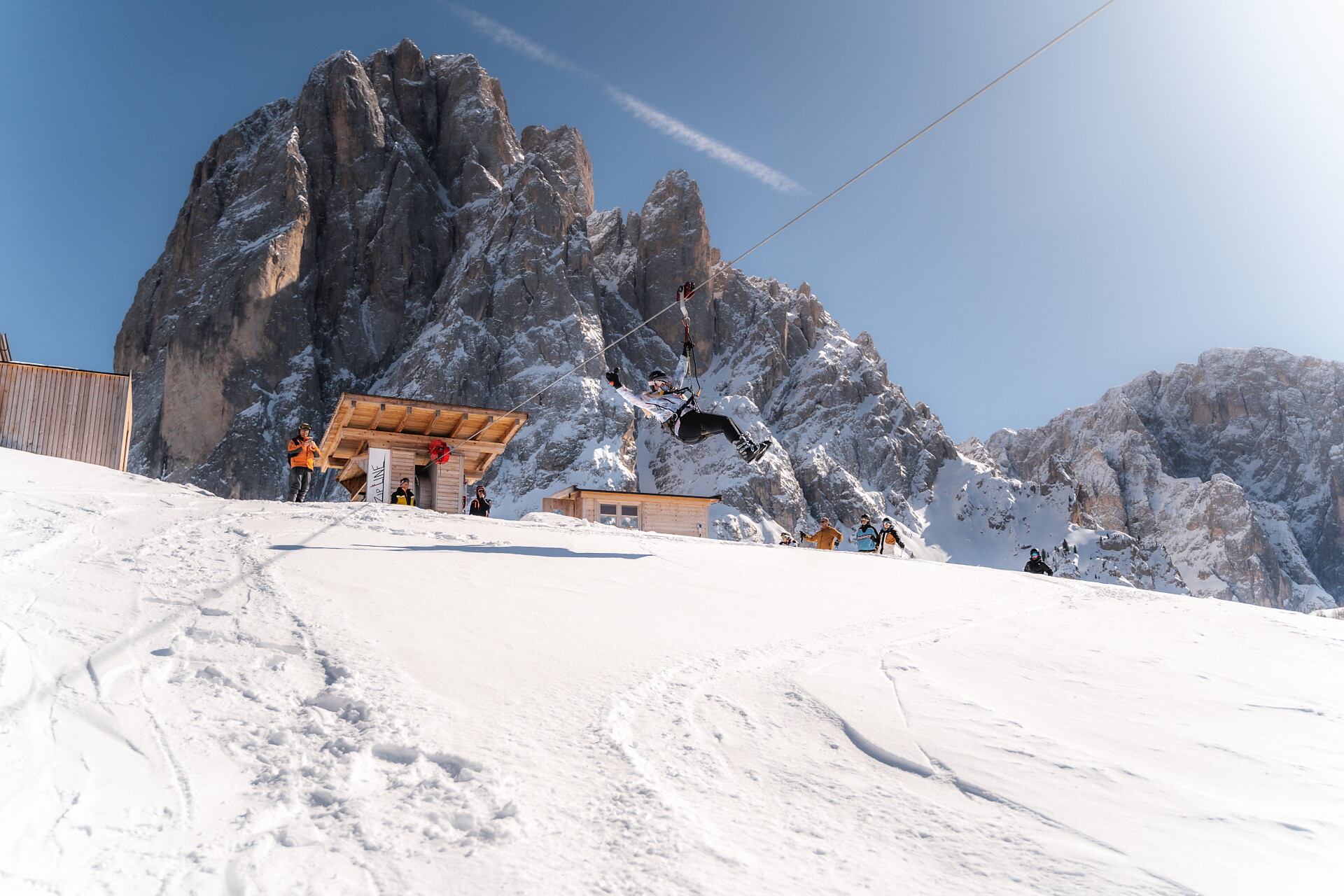Zipline Monte Pana - Chair lift Monte Pana S.Crestina Gherdëina/Santa Cristina Val Gardana 3 suedtirol.info