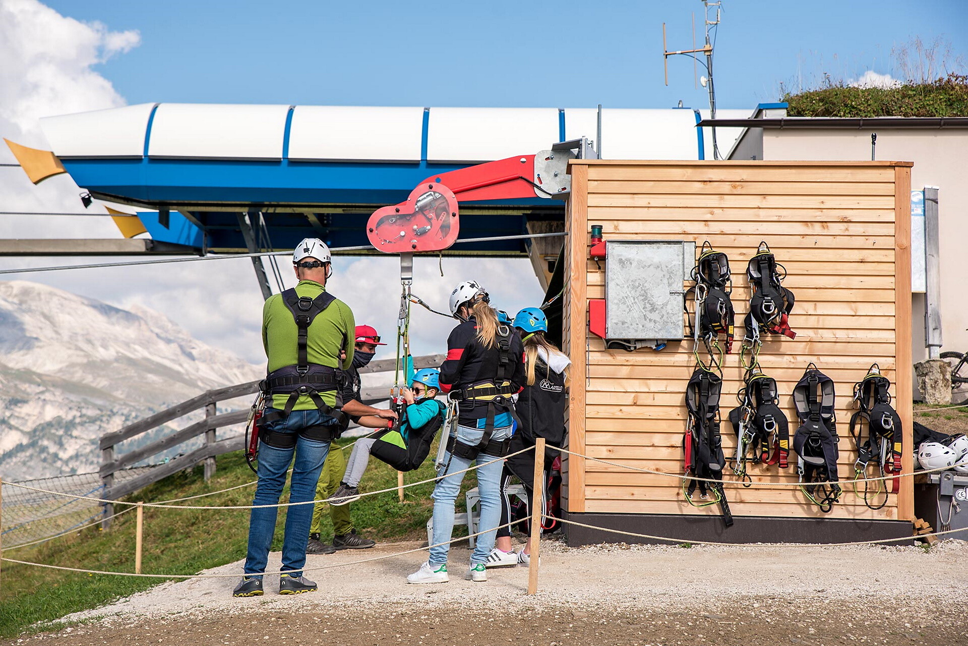 Monte Pana Zipline