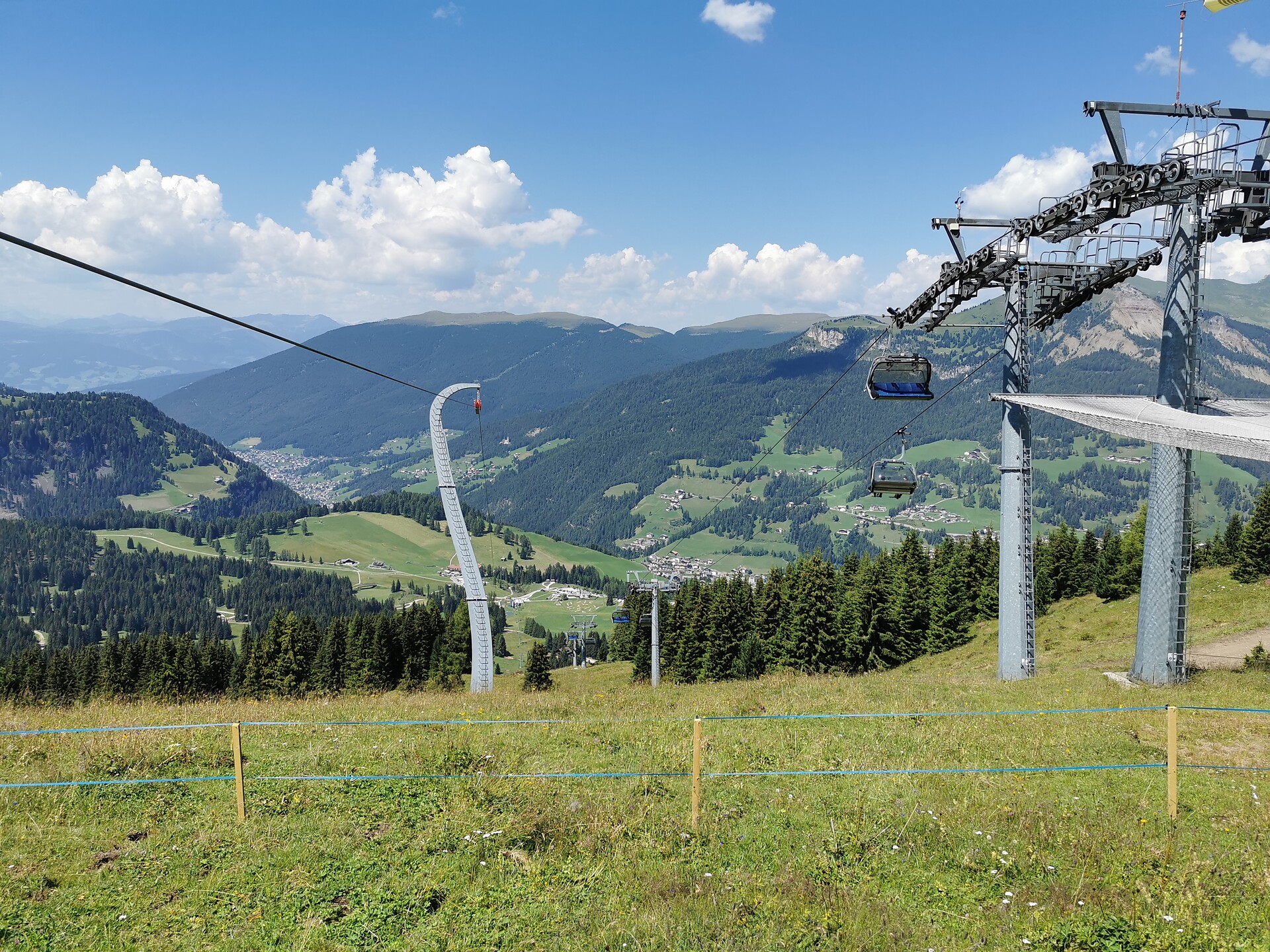 Zipline Monte Pana - Chair lift Monte Pana S.Crestina Gherdëina/Santa Cristina Val Gardana 13 suedtirol.info