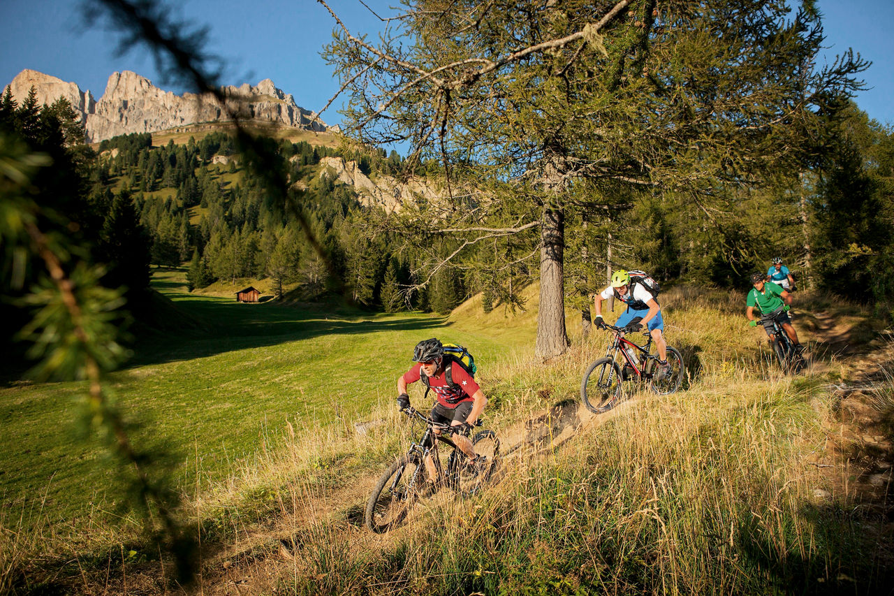 Mountainbiken rund um den Rosengarten