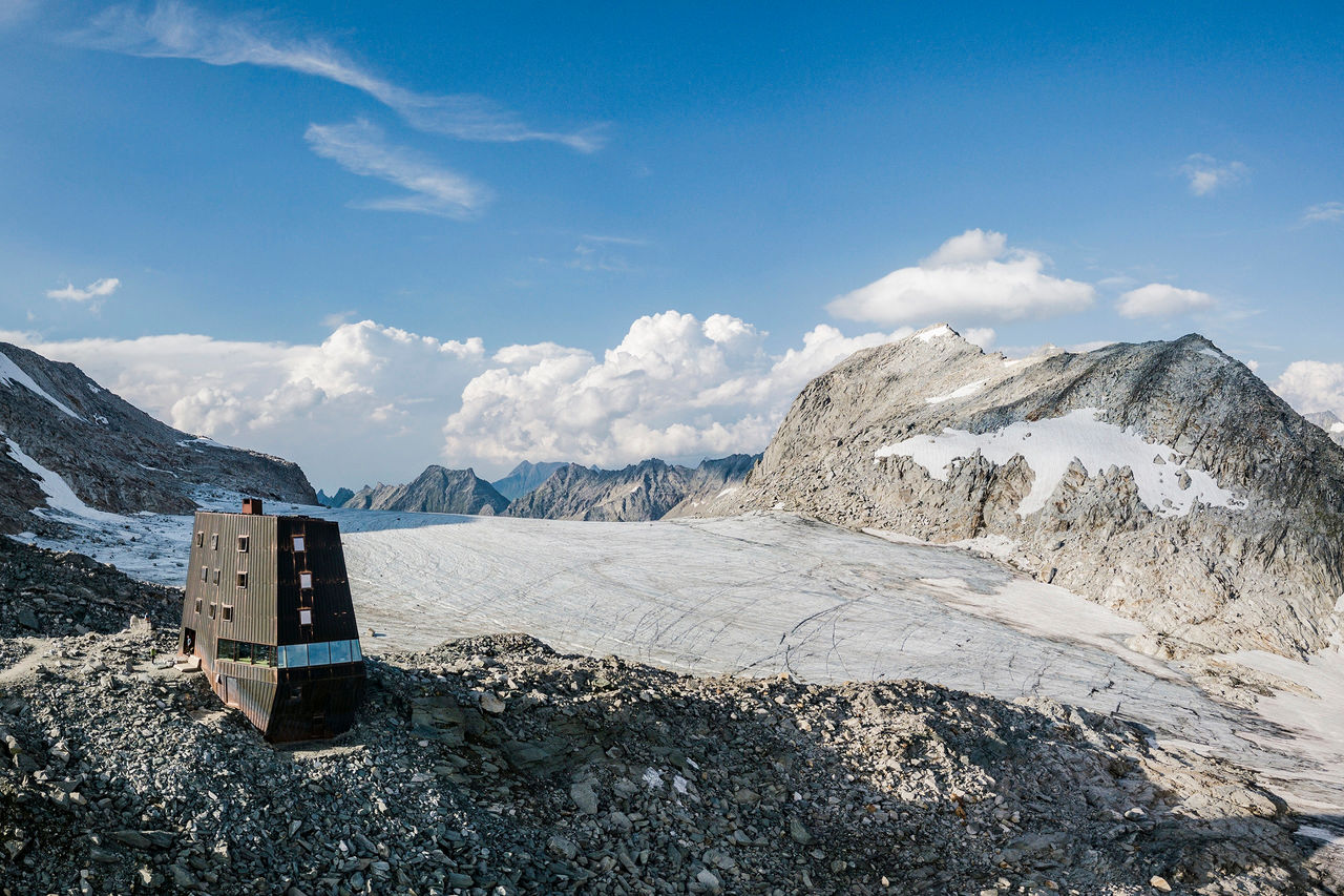 Schwarzensteinhütte, Gletscher, 3000er