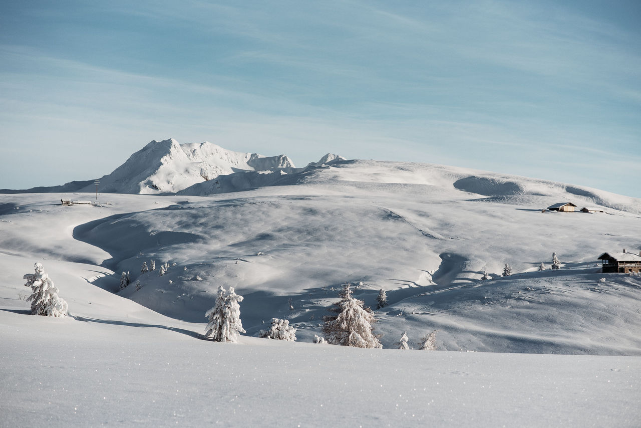 Winterruhe auf der Villanderer Alm